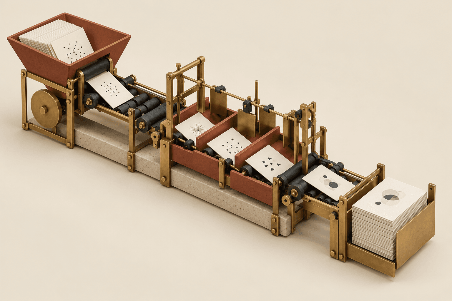 Conceptual study of a speculative workshop machine