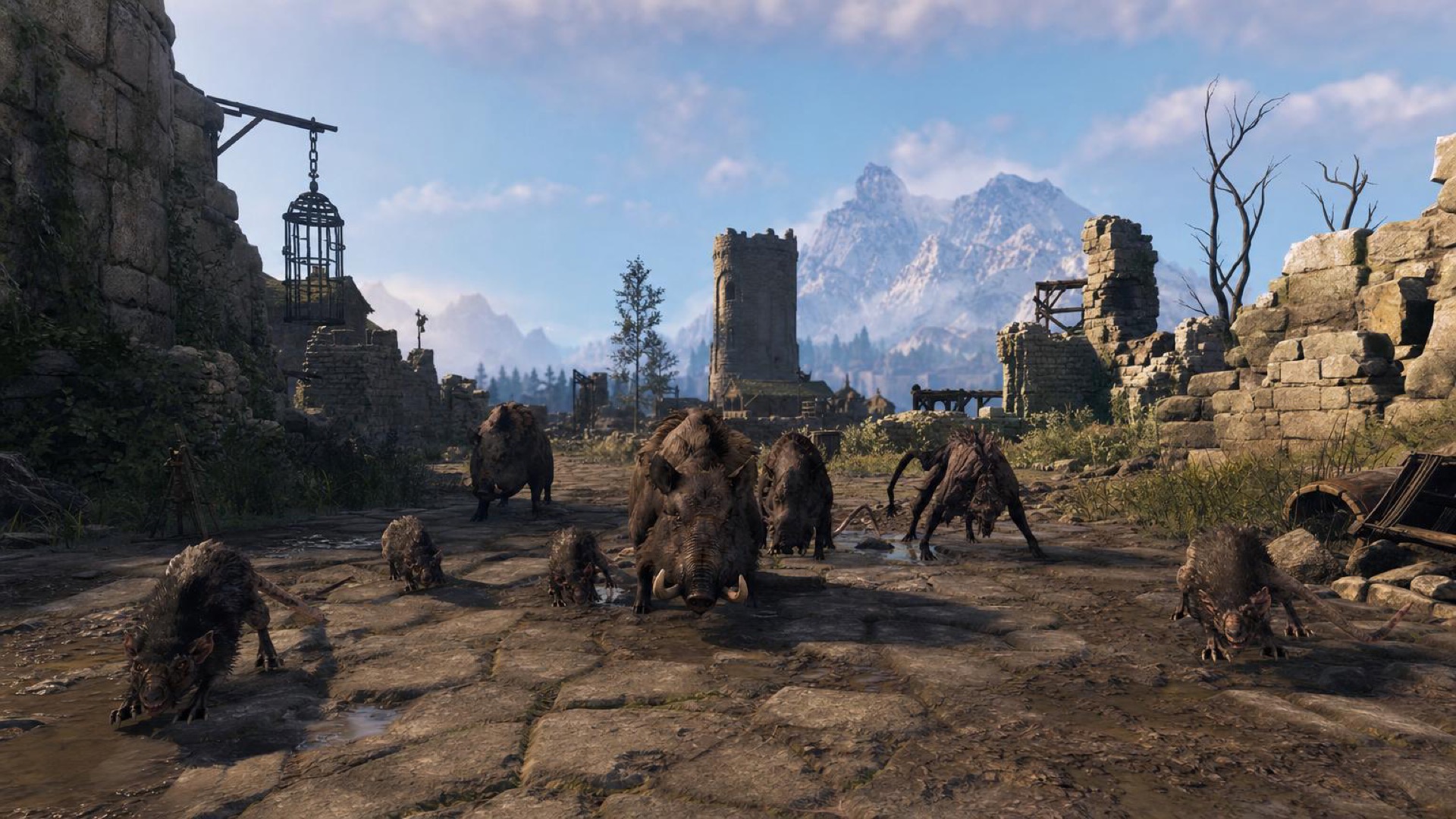 Something's woken in the ruins